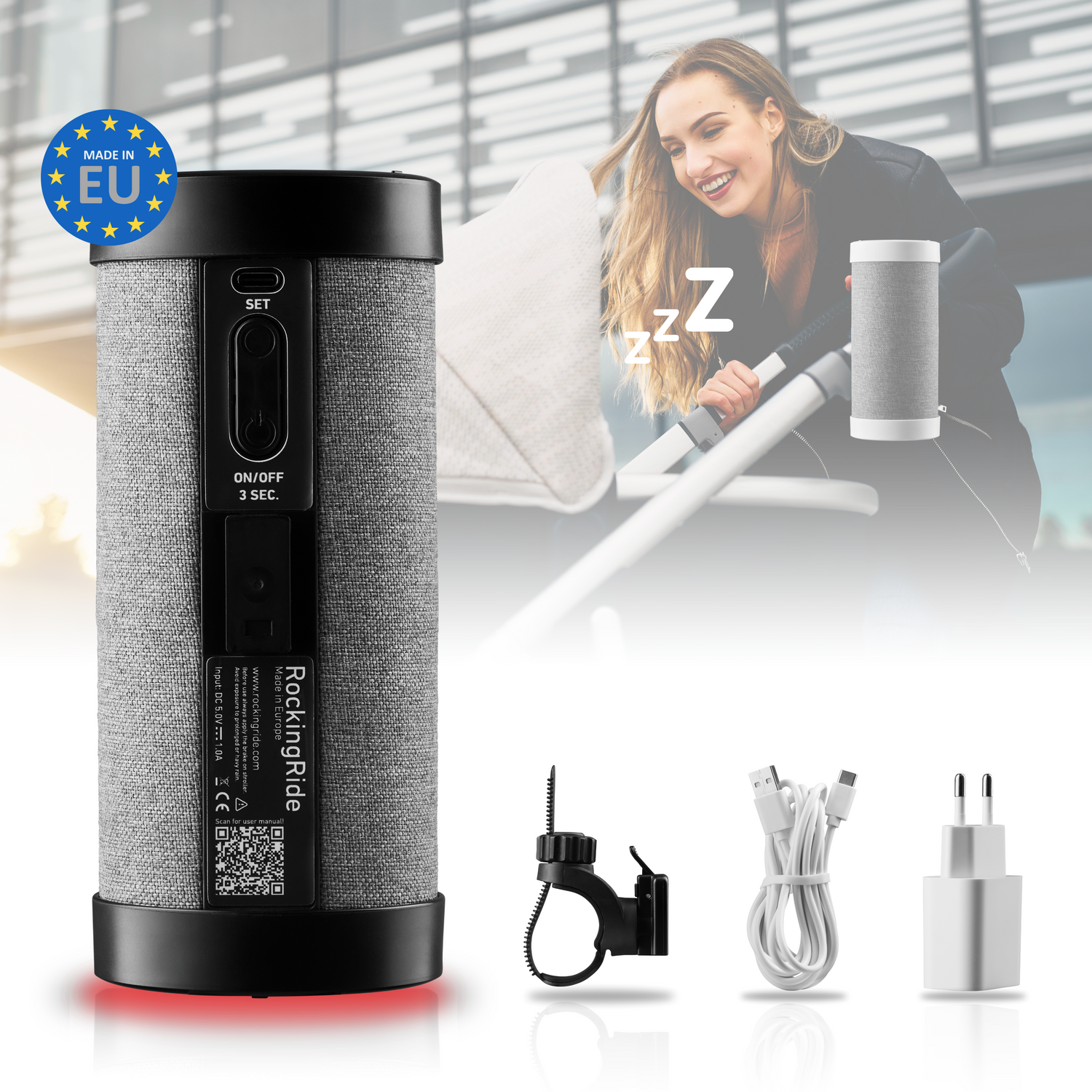 RockingRide Baby Rocker