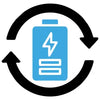Icon battery charging RockingRide