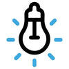Icon light bulb RockingRide