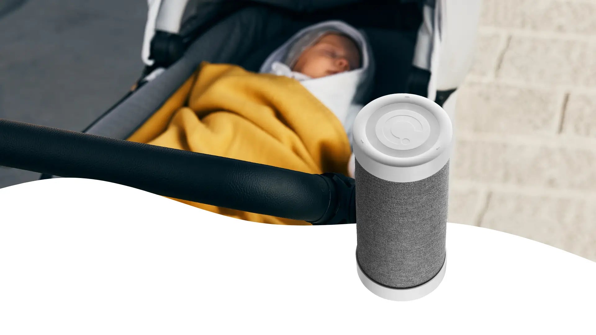 The stroller rocker that gives you back your time.
The easiest way to soothe your baby on the go.