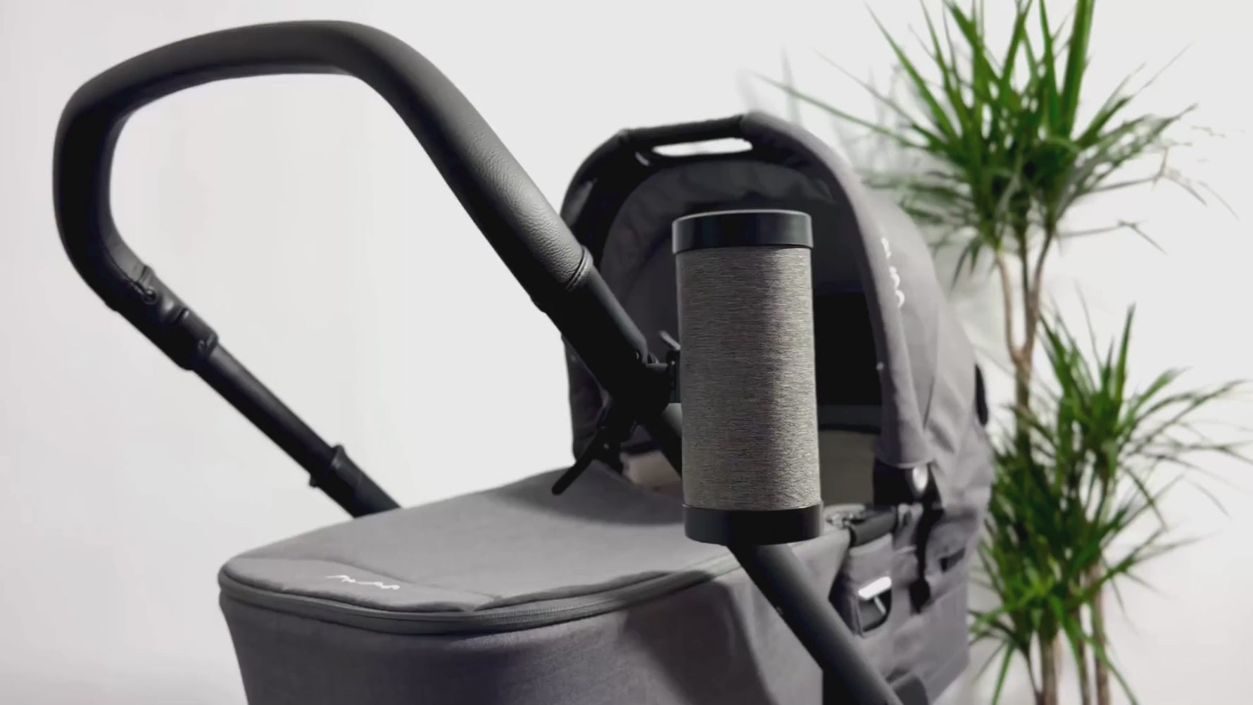Video demonstration of the RockingRide® device gently rocking a stroller, highlighting its innovative functionality and ease of use.